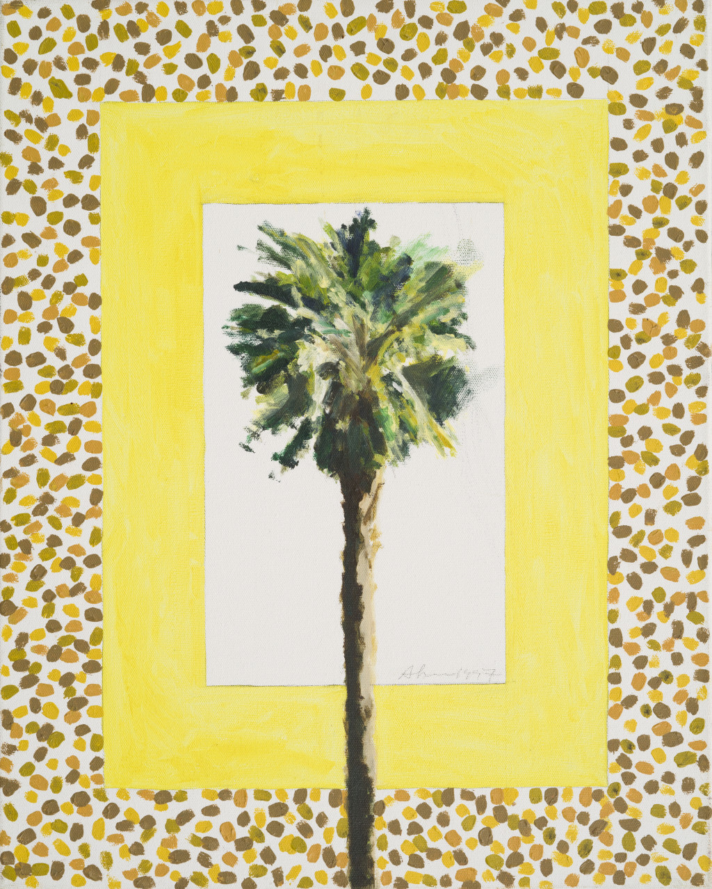 Palm Tree and Desert Study