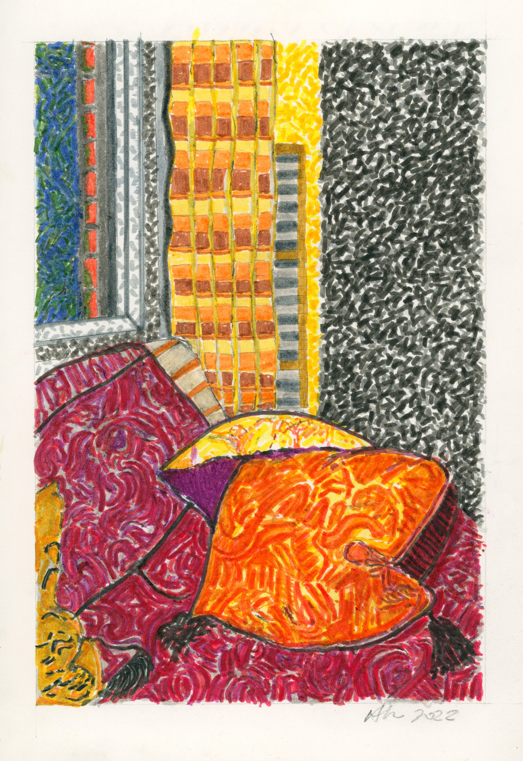 Corner Of My Small Sitting Room