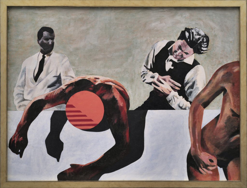 Odysseus and Penelope observe the deaths of her dinner guests