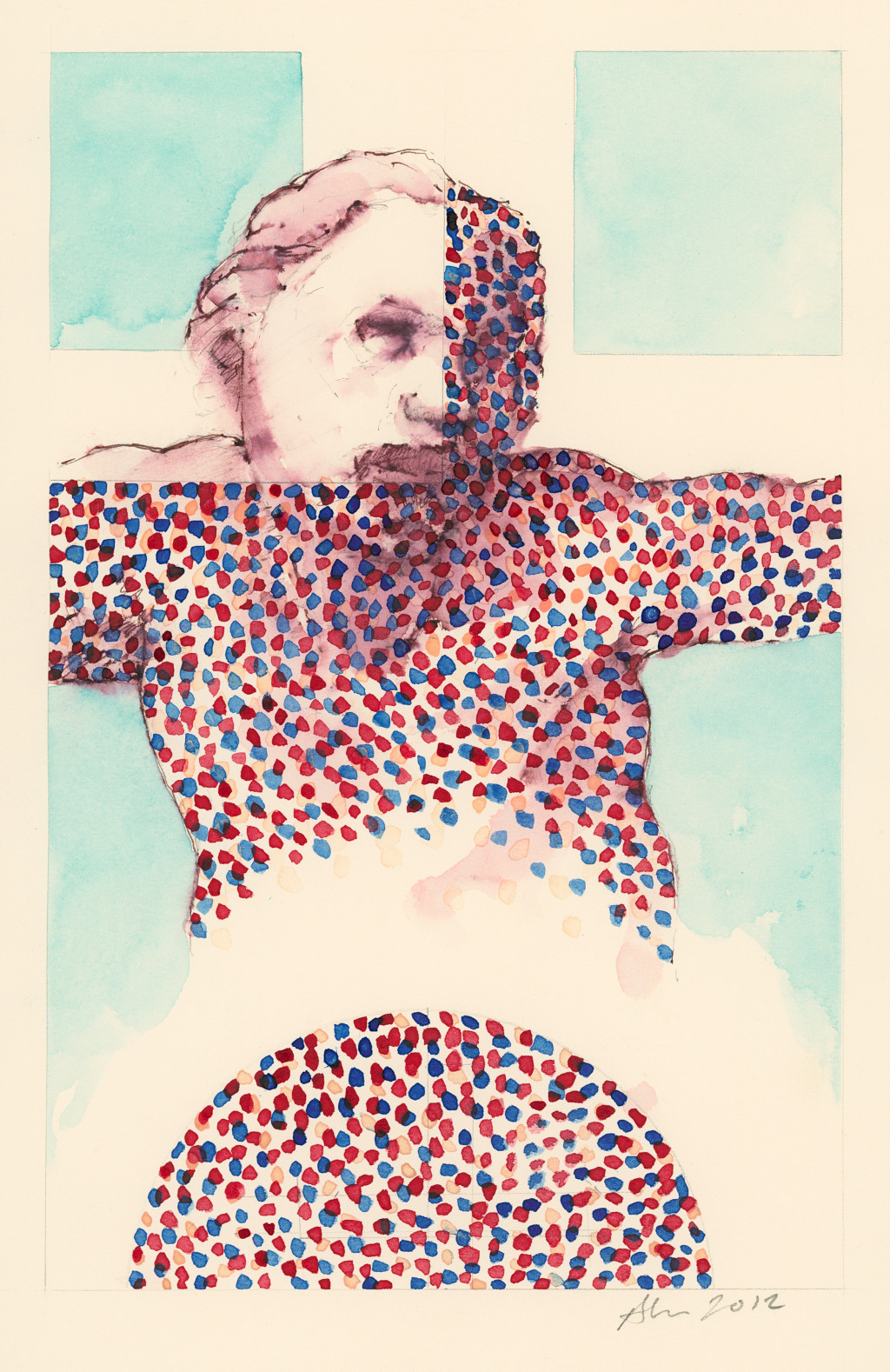 Study In Reds And Blues