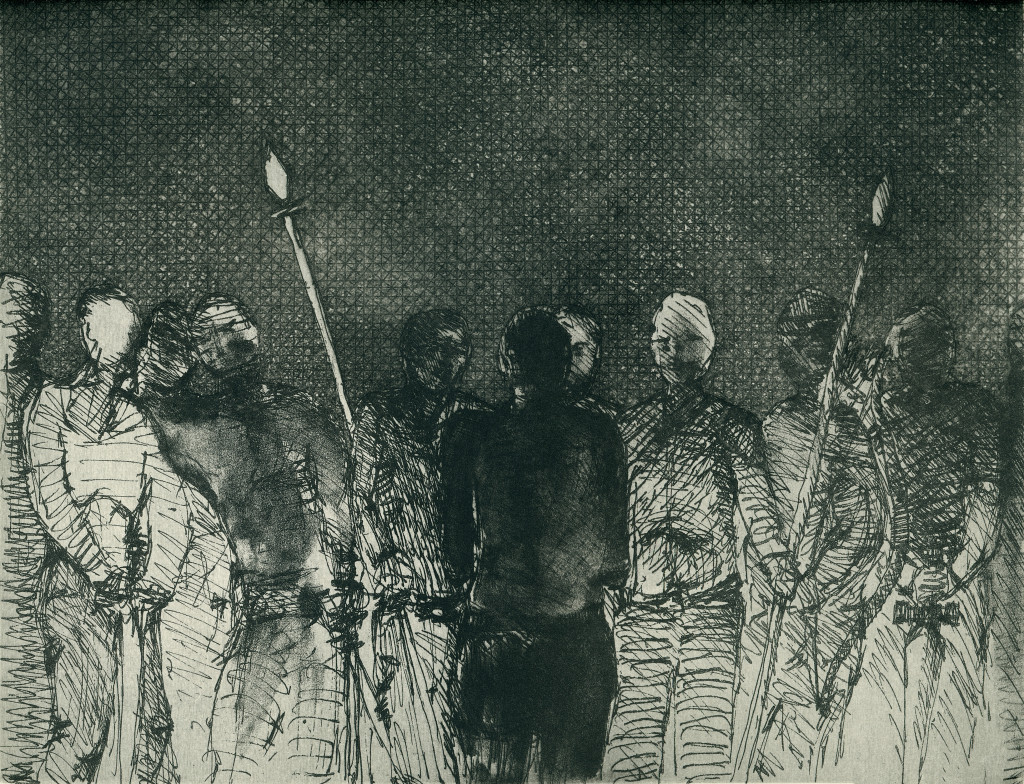 Tannhauser and the huntsmen